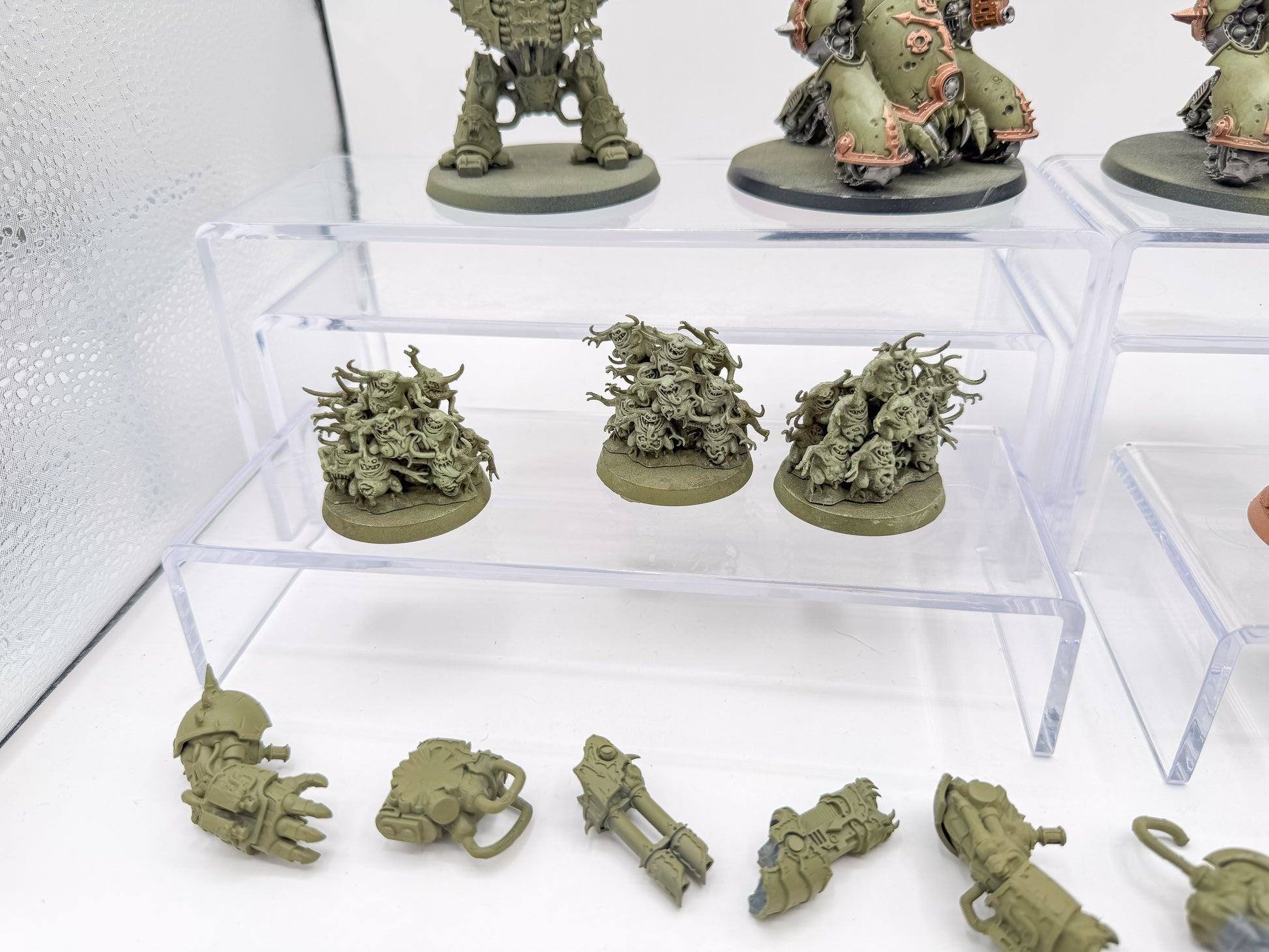 Myphitic Blight-haulers + Helbrute + Poxwalkers + Nurglings Death Guard Lot Unit #411