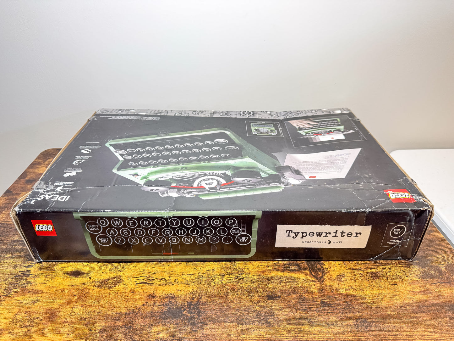 LEGO Ideas Typewriter 21327 Factory Sealed Damaged Box Unit #393