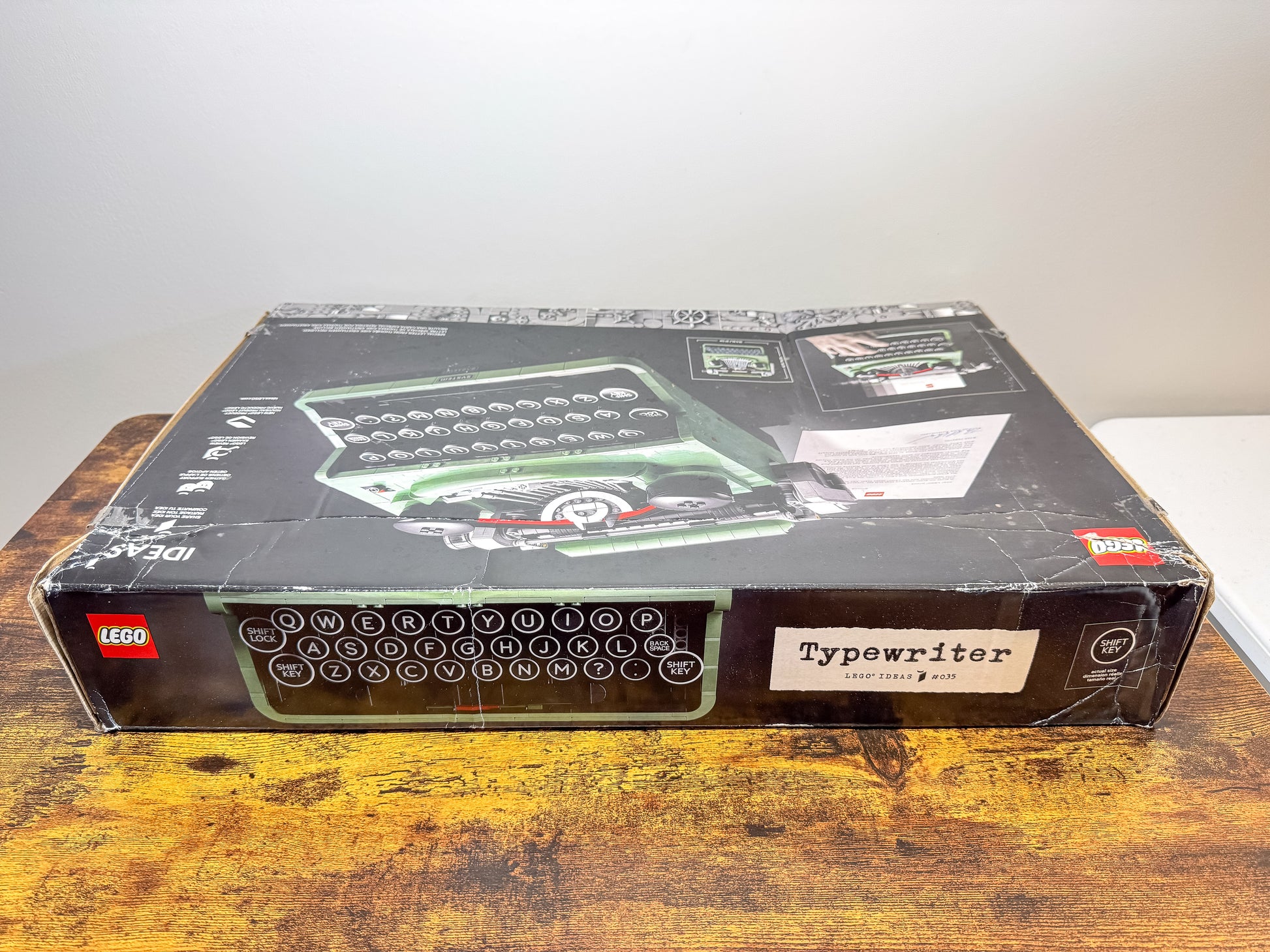 LEGO Ideas Typewriter 21327 Factory Sealed Damaged Box Unit #393