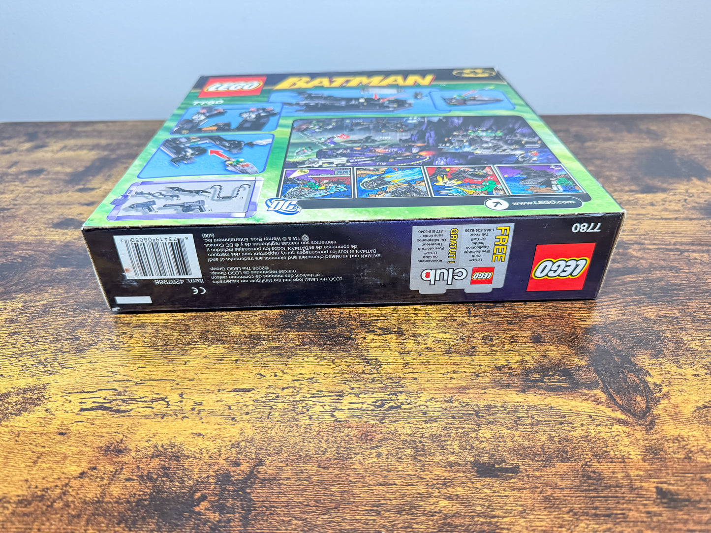 LEGO Batman The Batboat Hunt for Killer Croc 7780 Unit #434