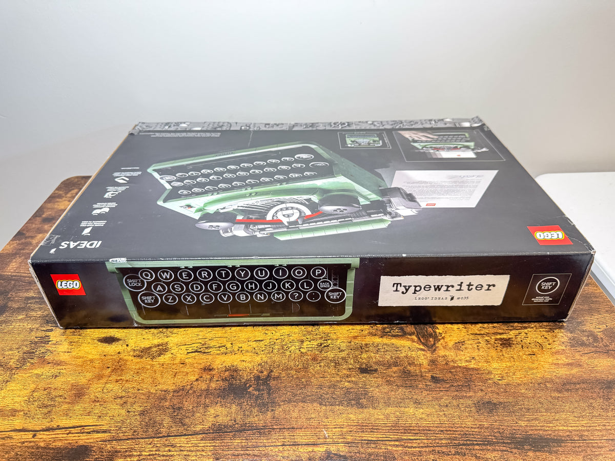 LEGO Ideas Typewriter 21327 Factory Sealed Damaged Box Unit #445