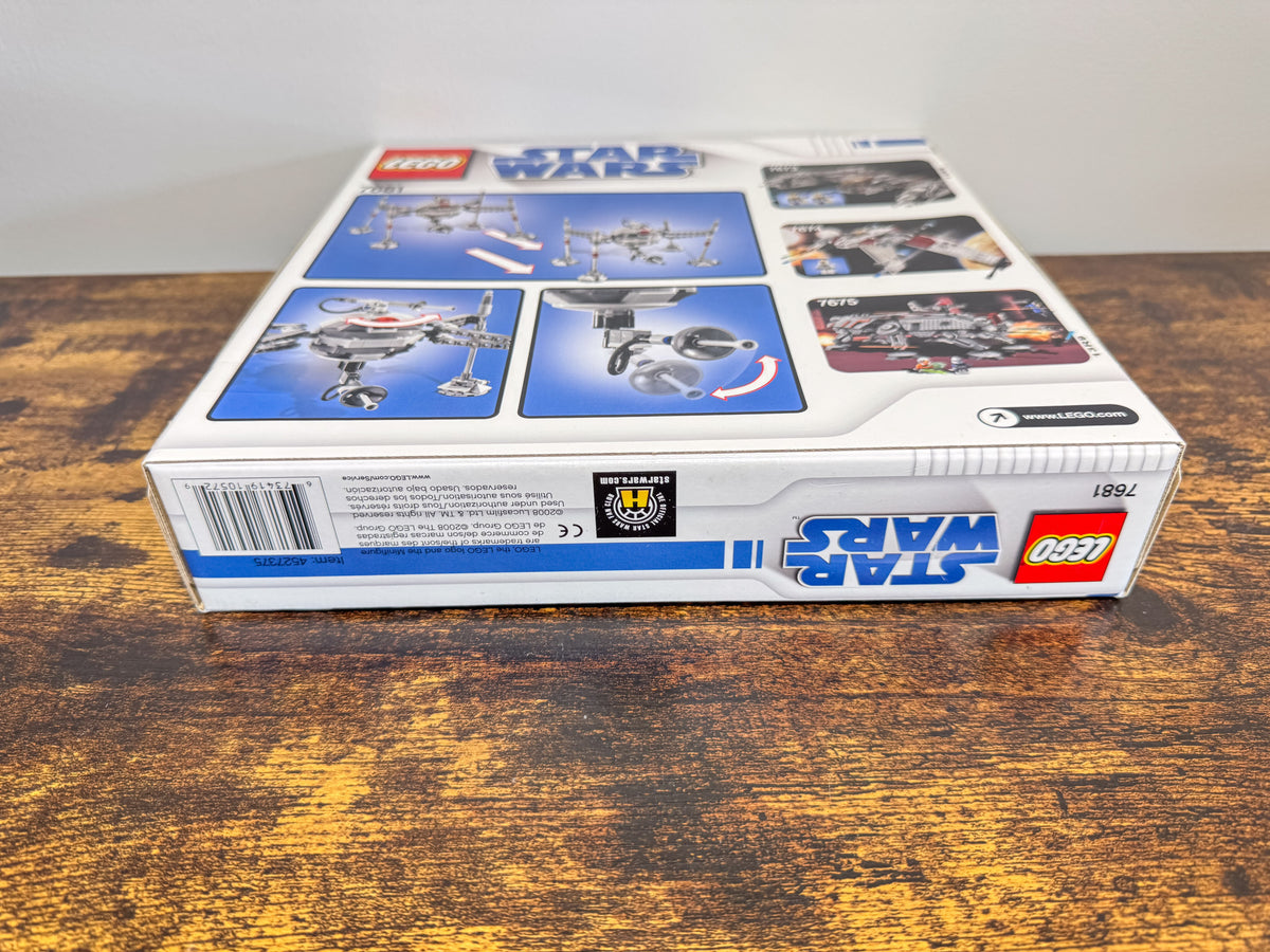LEGO Star Wars The Clone Wars Separatist Spider Droid 7681 Factory Sealed Unit #468