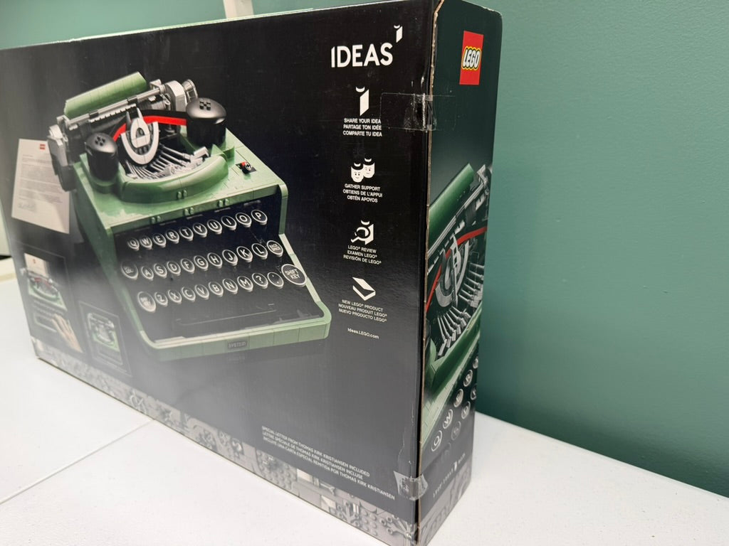 LEGO Ideas Typewriter 21327 New In Factory Sealed Box #A