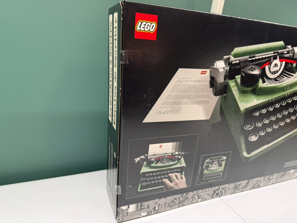 LEGO Ideas Typewriter 21327 New In Factory Sealed Box #B
