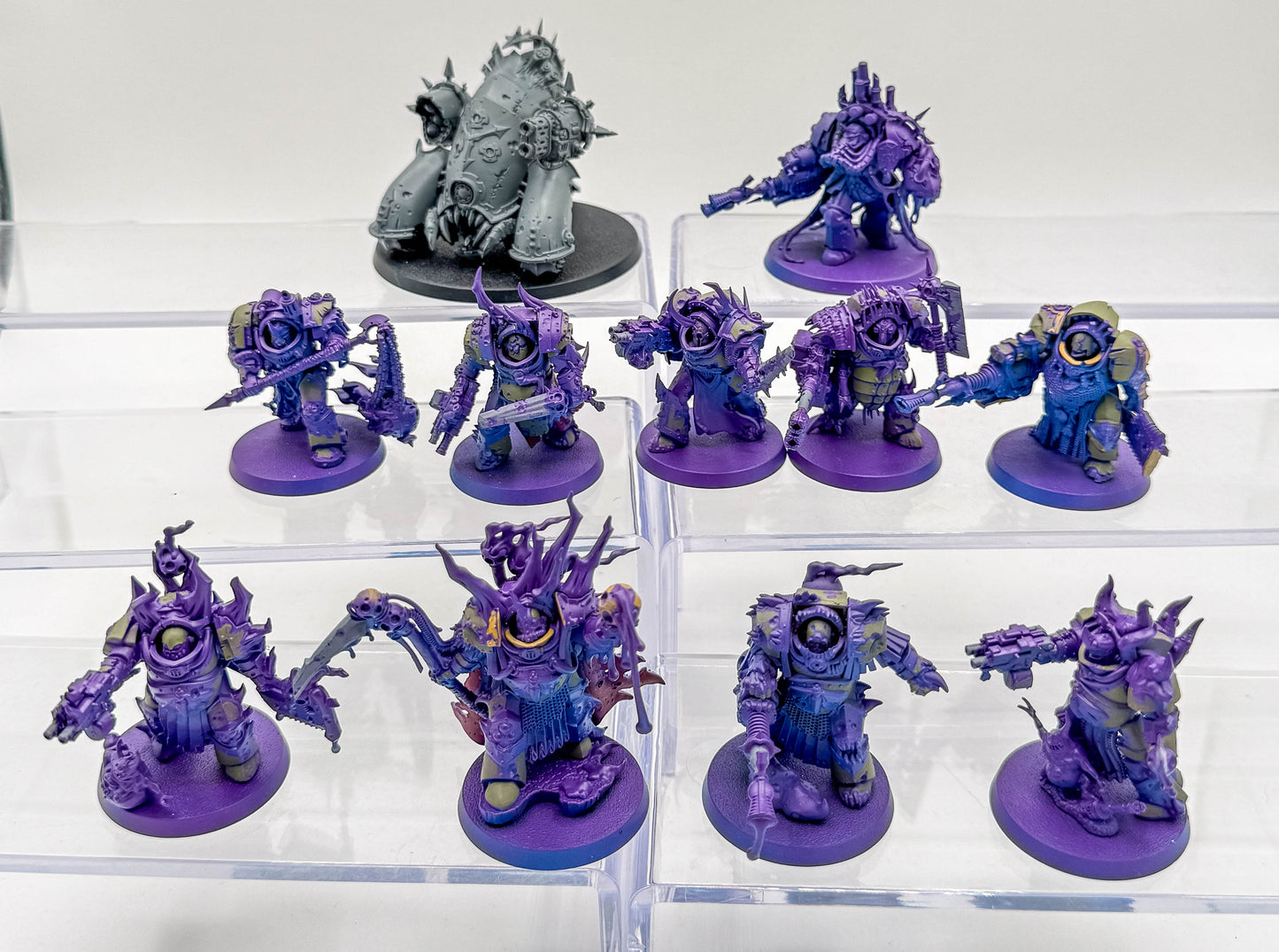 Blightlord Terminators + Myphitic Blight-Hauler + Lord Felthus + Virulance