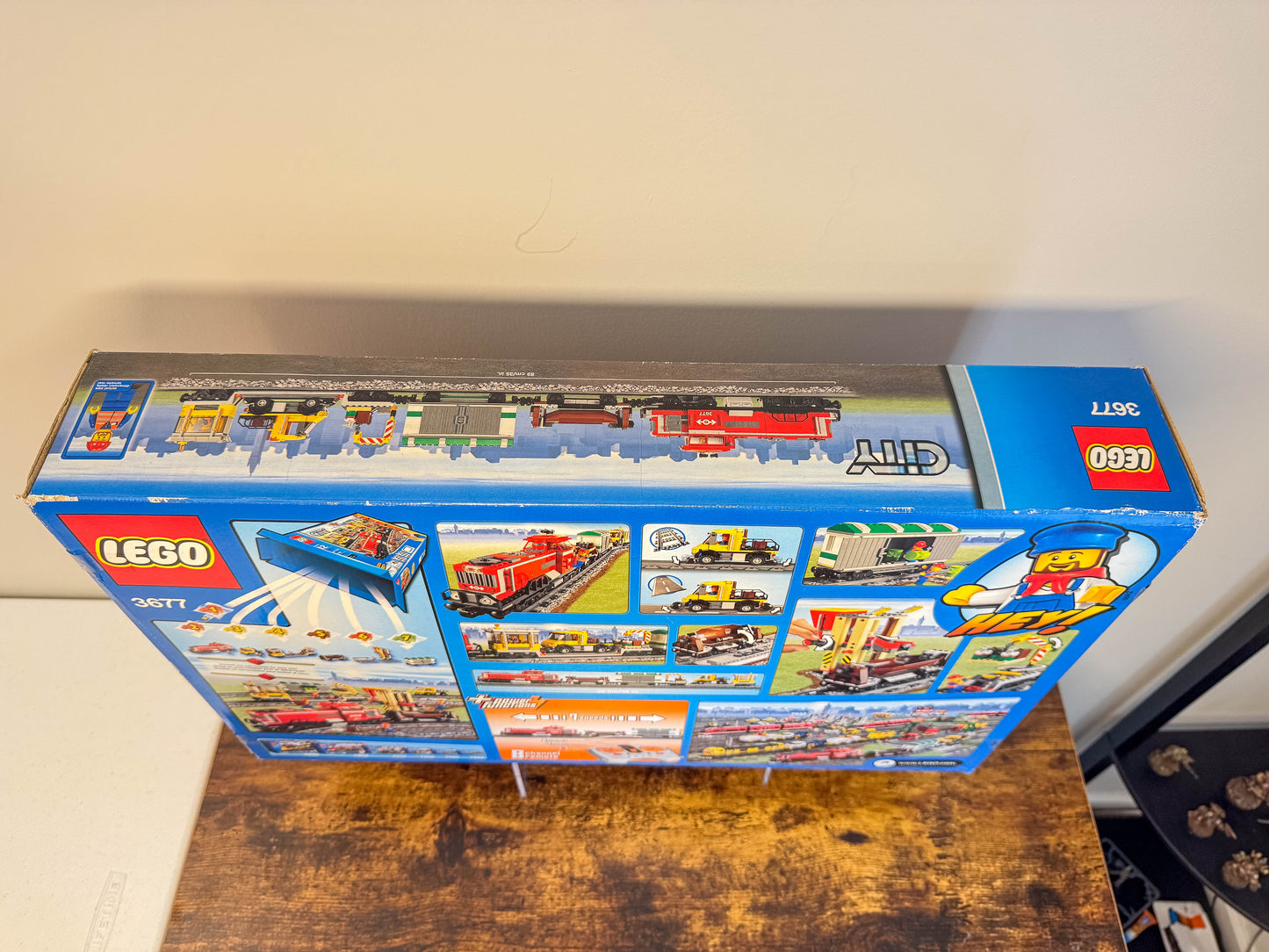 LEGO City Trains Red Cargo Train 3677 New Factory Sealed