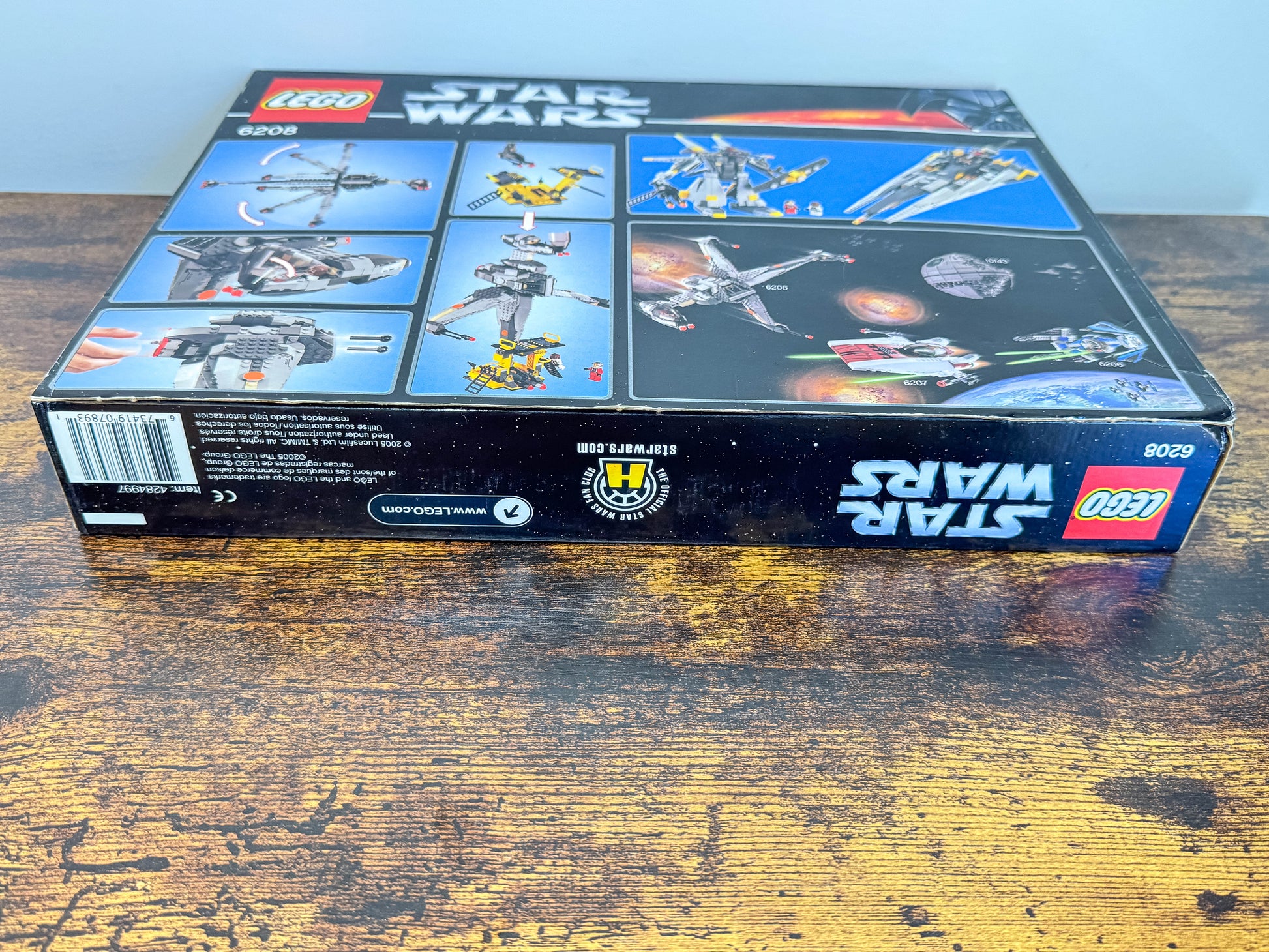 LEGO Star Wars Episode VI B-wing Fighter 6208 Factory Sealed Unit #272