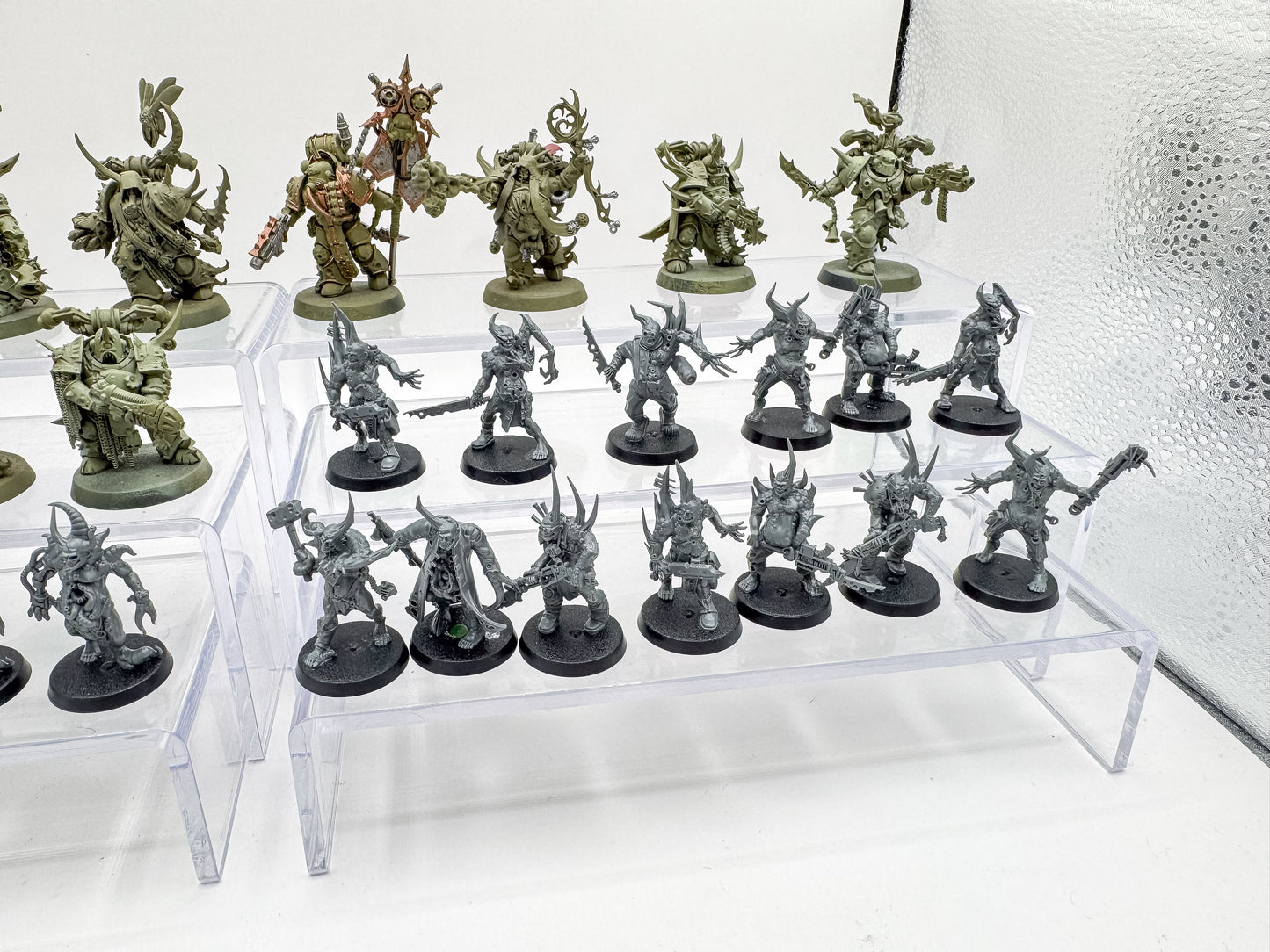 Plague Marines + Characters + Poxwalkers + Bloat Drone Death Guard Lot Unit #409