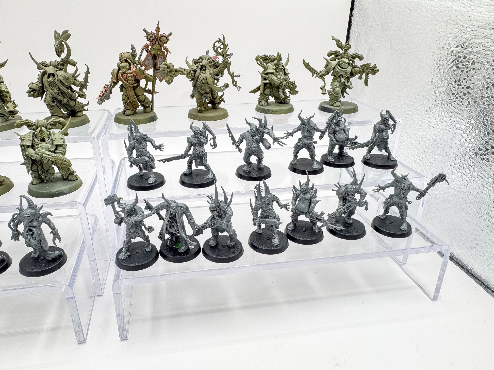 Plague Marines + Characters + Poxwalkers + Bloat Drone Death Guard Lot Unit #409
