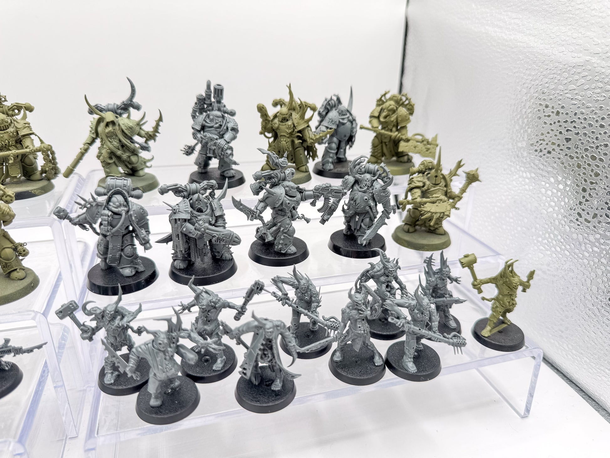 Plague Marines + Characters + Poxwalkers + Death Guard Lot Unit #410