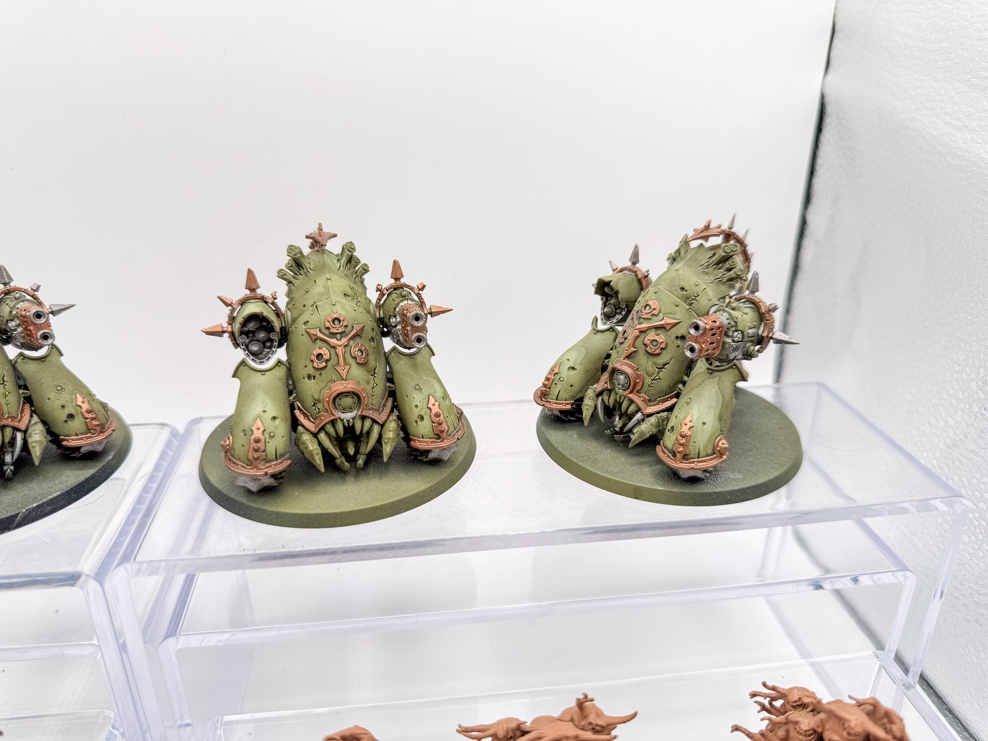 Myphitic Blight-haulers + Helbrute + Poxwalkers + Nurglings Death Guard Lot Unit #411