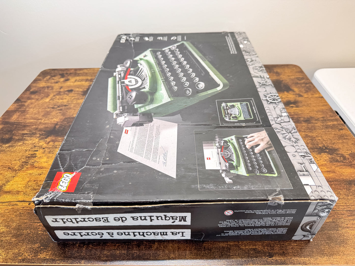 LEGO Ideas Typewriter 21327 Factory Sealed Damaged Box Unit #393