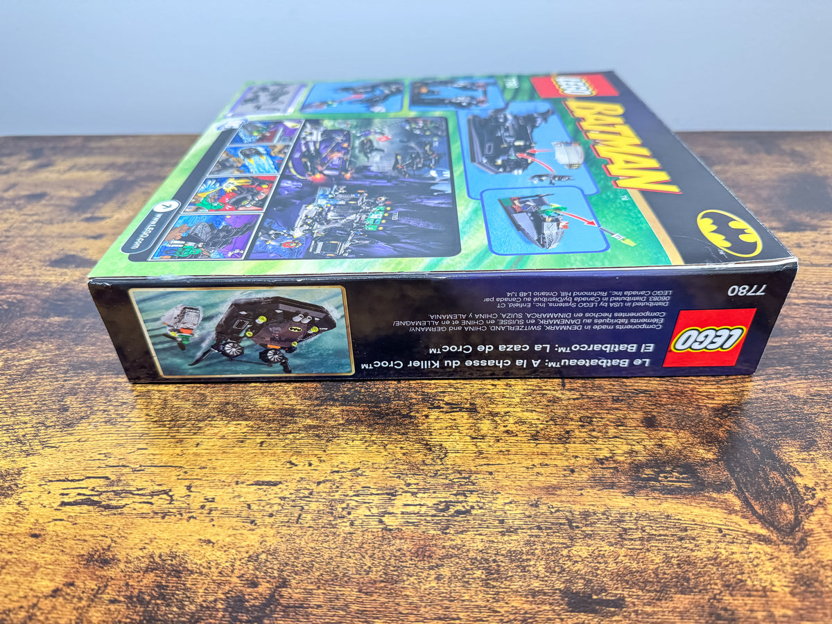 LEGO Batman The Batboat Hunt for Killer Croc 7780 Unit #434