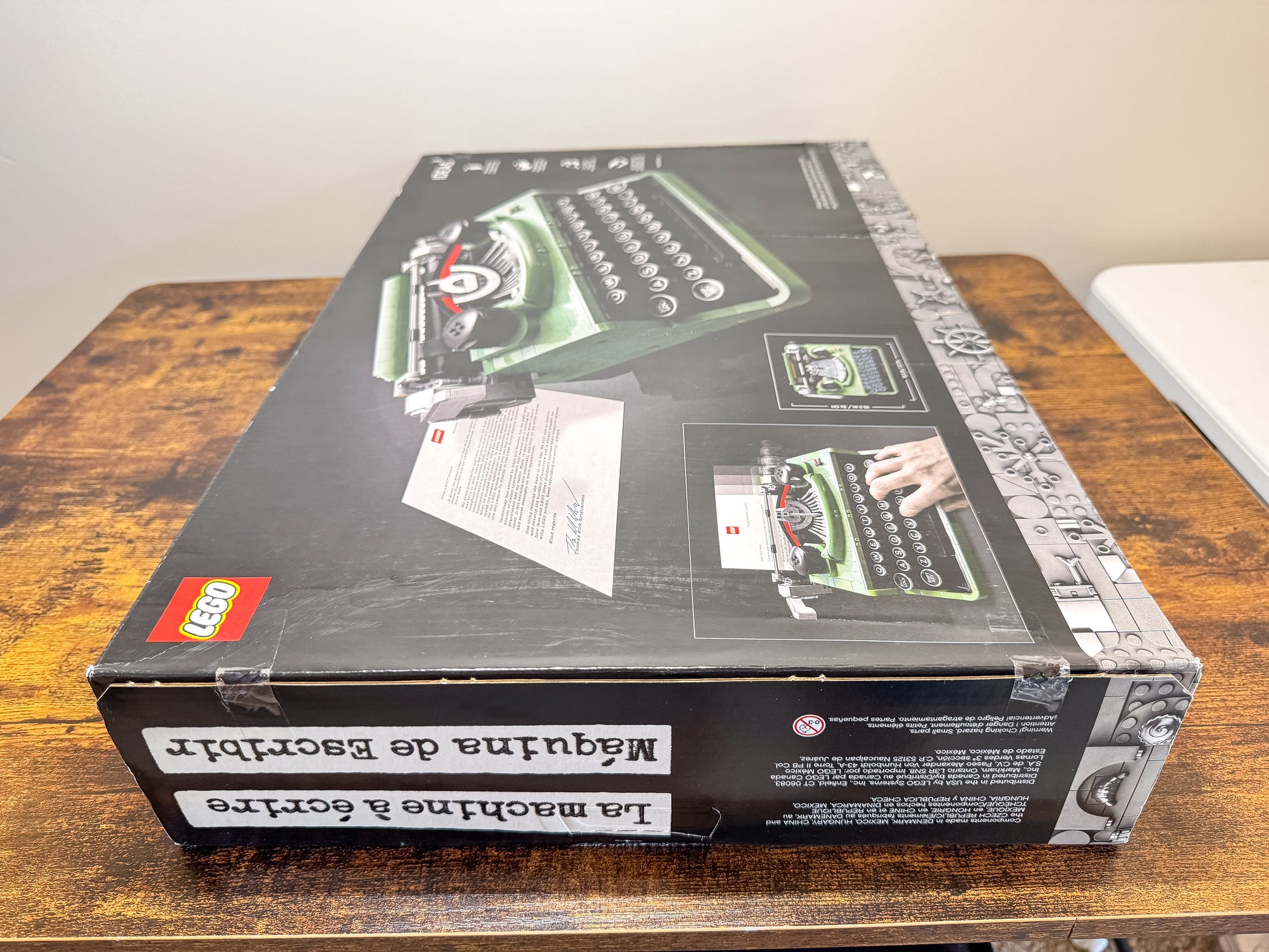 LEGO Ideas Typewriter 21327 Factory Sealed Damaged Box Unit #445