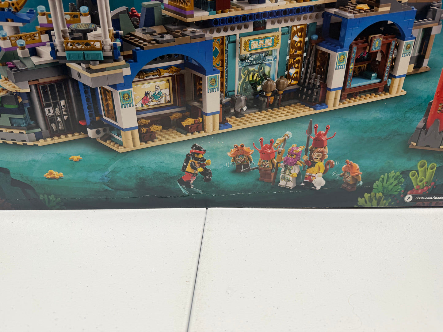 LEGO Monkie Kid Dragon of the East Palace 80049 New In Sealed Box Good Condition