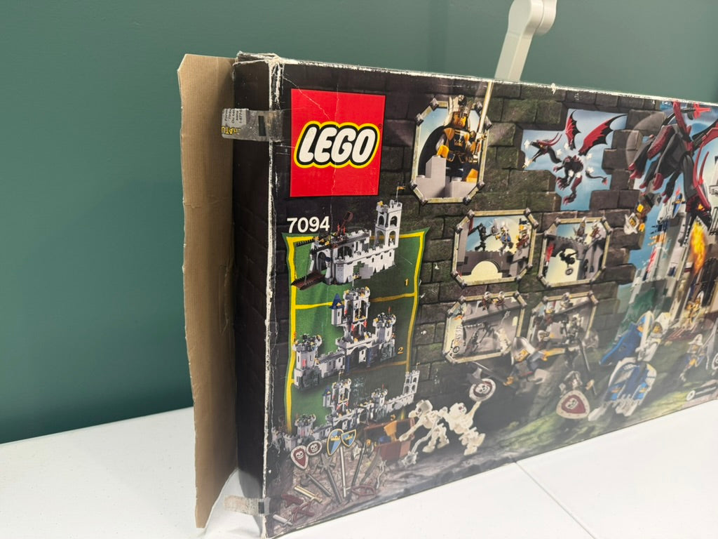 LEGO King's Castle Siege 7094 Open Box All Bags Sealed