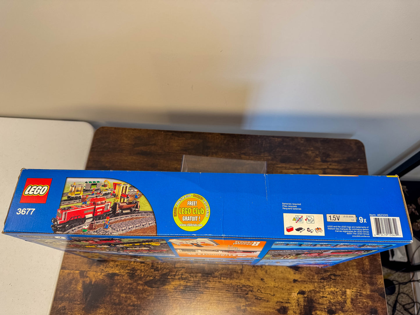 LEGO City Trains Red Cargo Train 3677 New Factory Sealed