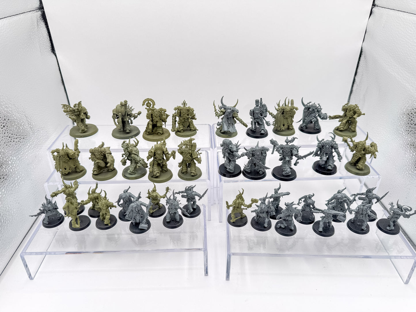 Plague Marines + Characters + Poxwalkers + Death Guard Lot Unit #410