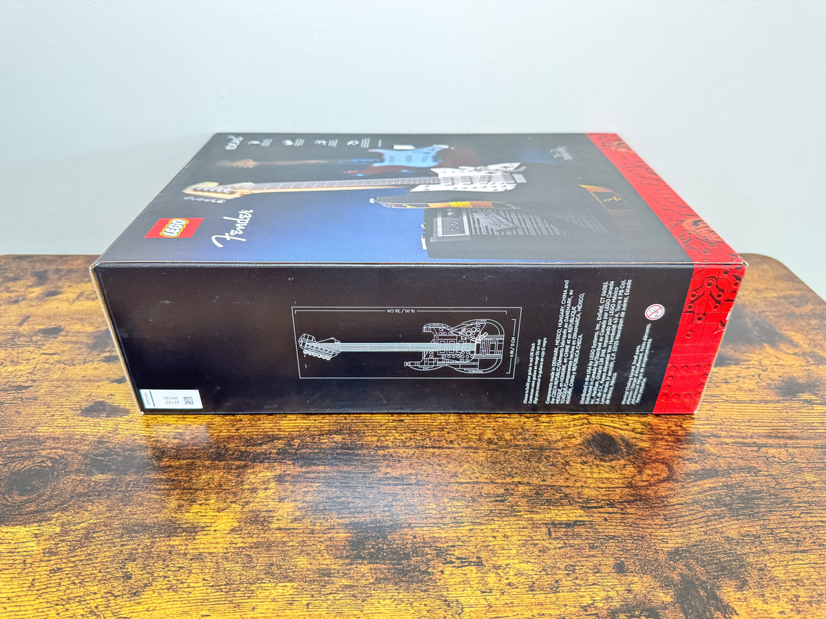 LEGO Ideas Licensed Fender Stratocaster 21329 Factory Sealed Unit #439