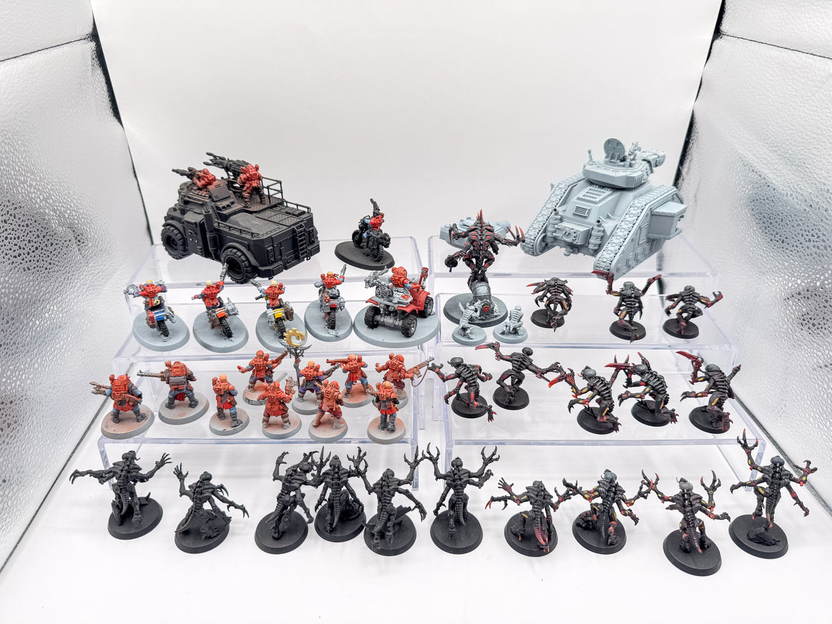 Leman Russ Battle Tank Goliath Truck Genestealer Cults Army Lot Warhammer 40K Unit #536