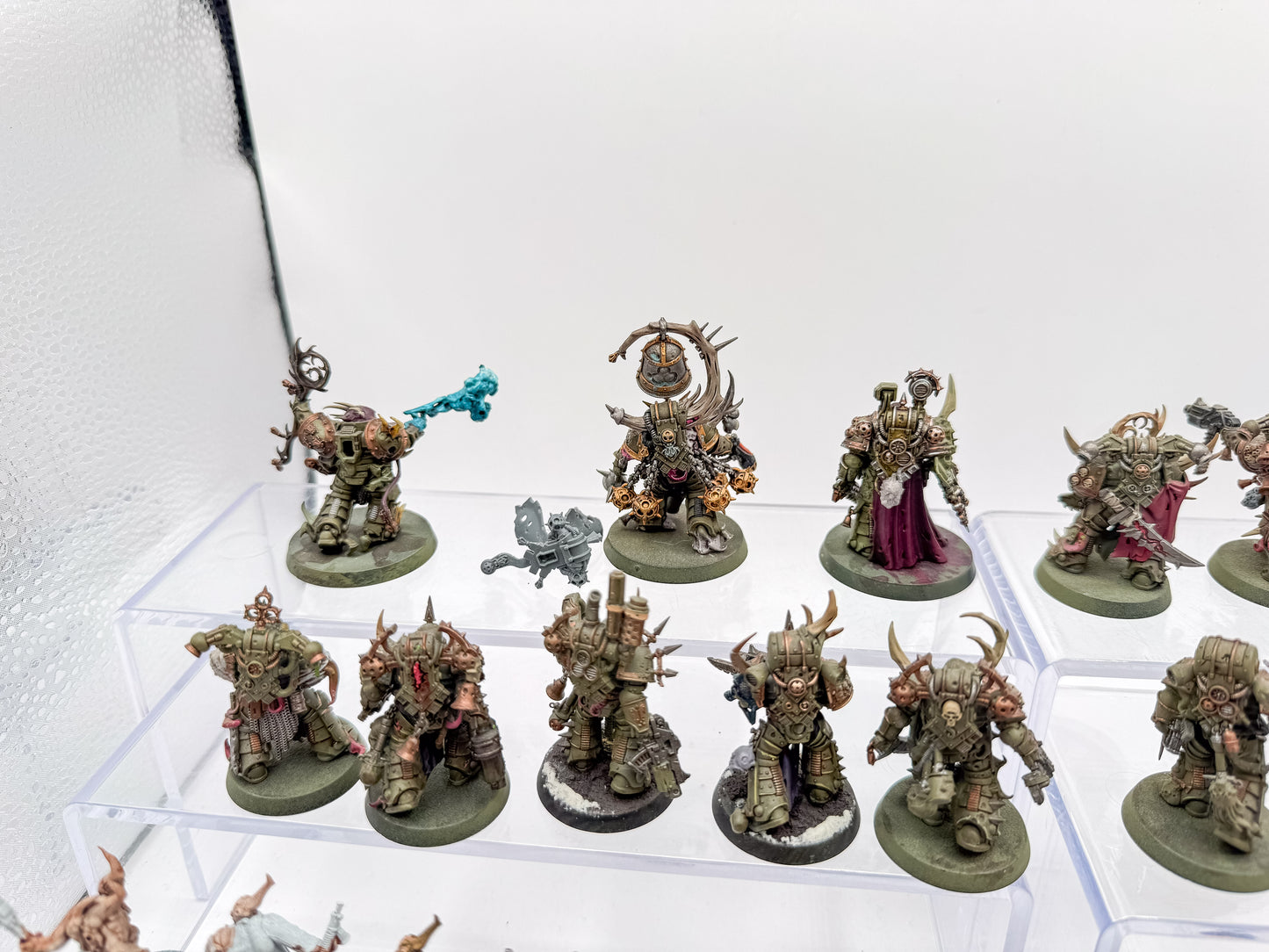Plague Marines + Characters + Poxwalkers Death Guard Lot Warhammer 40k Unit #408
