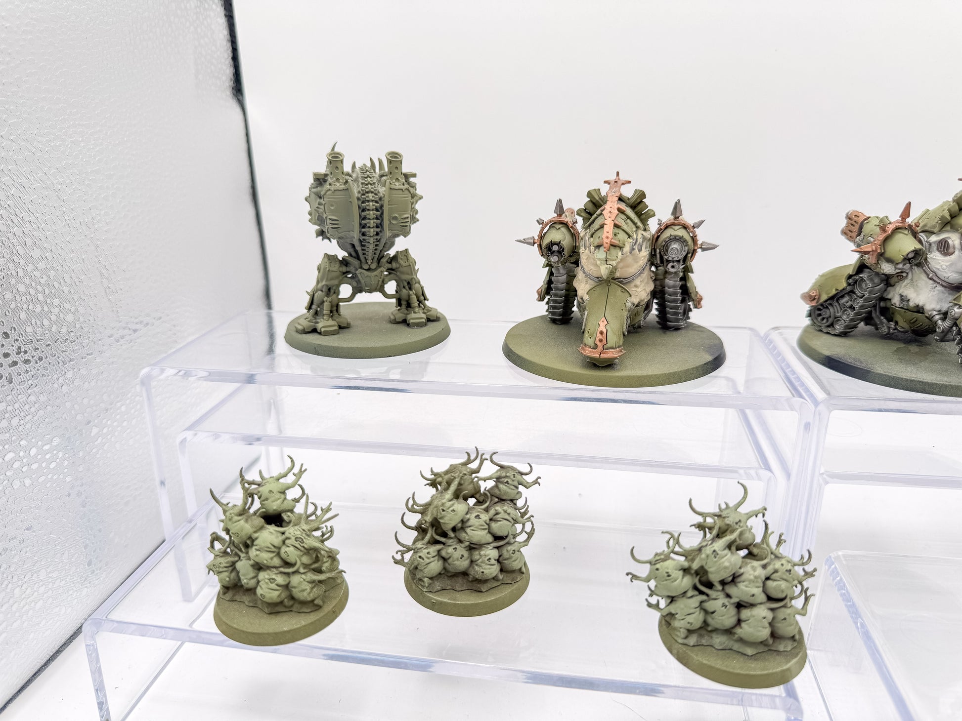 Myphitic Blight-haulers + Helbrute + Poxwalkers + Nurglings Death Guard Lot Unit #411