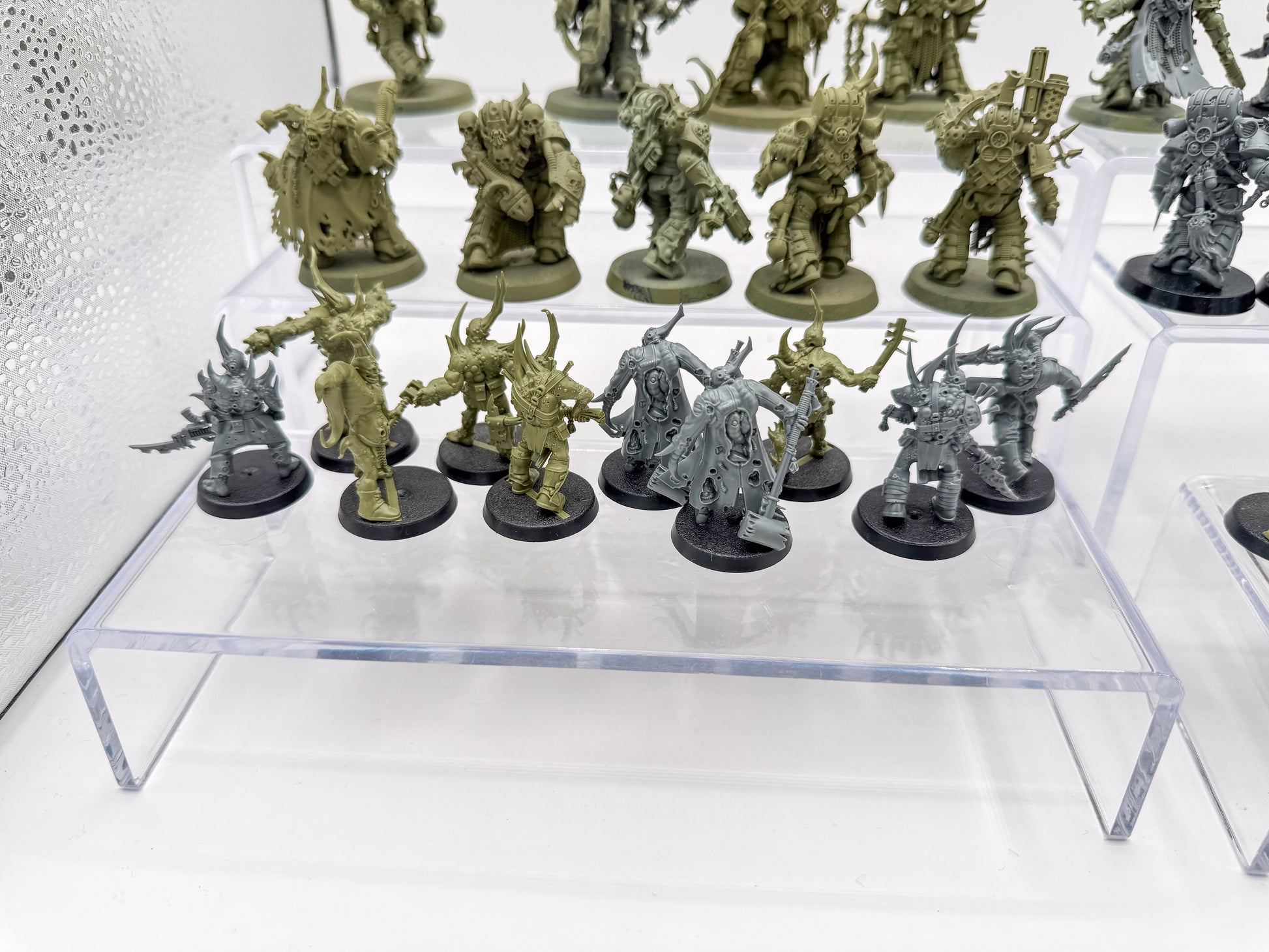 Plague Marines + Characters + Poxwalkers + Death Guard Lot Unit #410