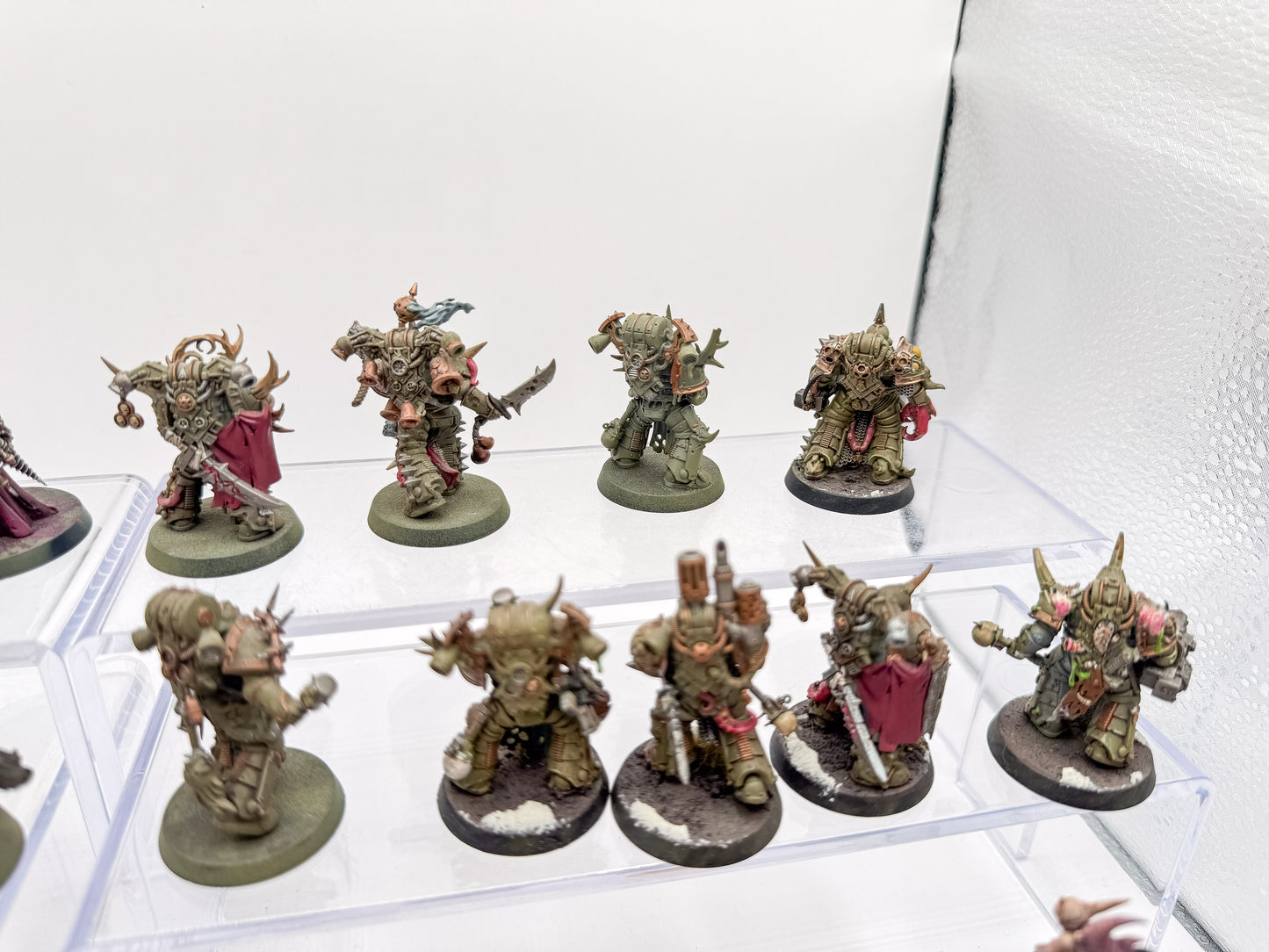 Plague Marines + Characters + Poxwalkers Death Guard Lot Warhammer 40k Unit #408