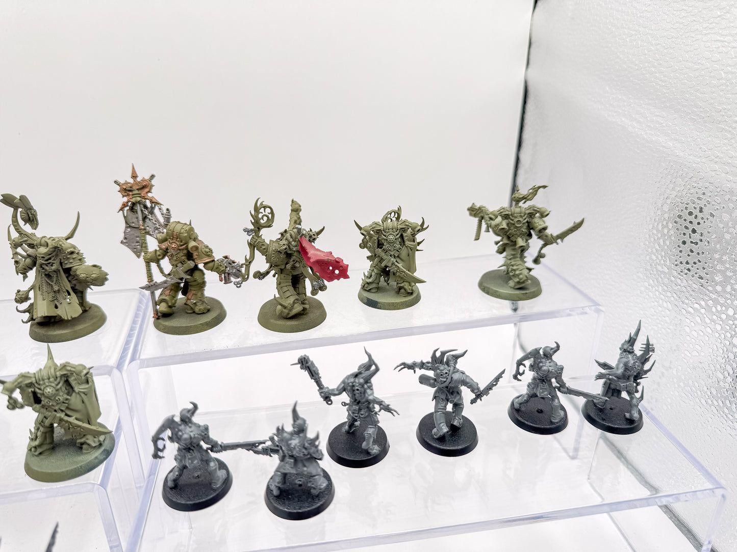 Plague Marines + Characters + Poxwalkers + Bloat Drone Death Guard Lot Unit #409