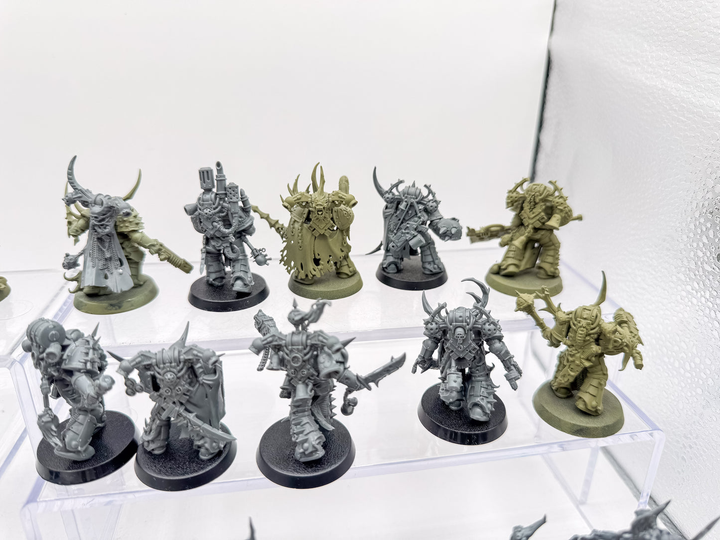 Plague Marines + Characters + Poxwalkers + Death Guard Lot Unit #410