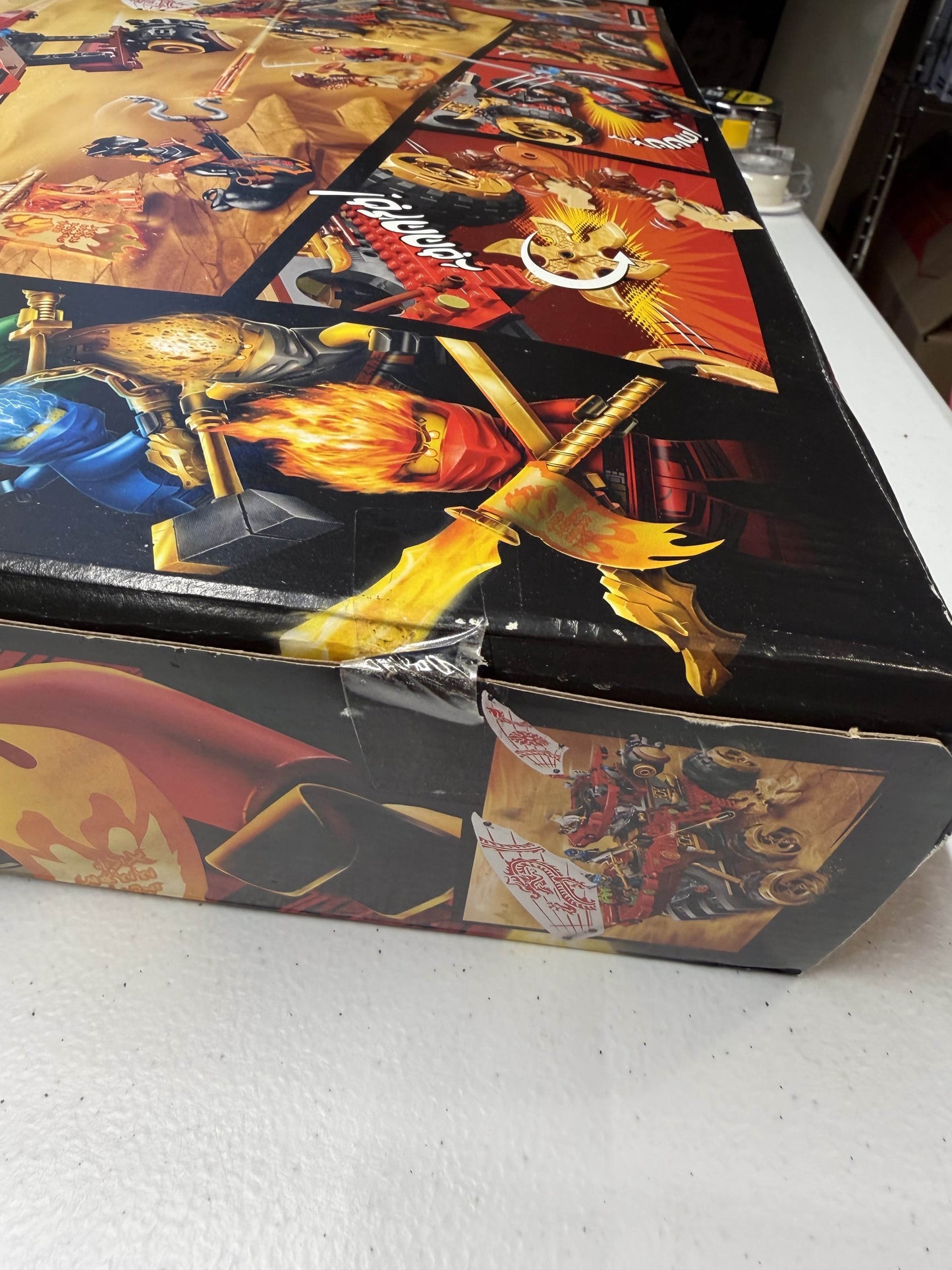 LEGO NINJAGO Land Bounty 70677 New In Sealed Dented Box