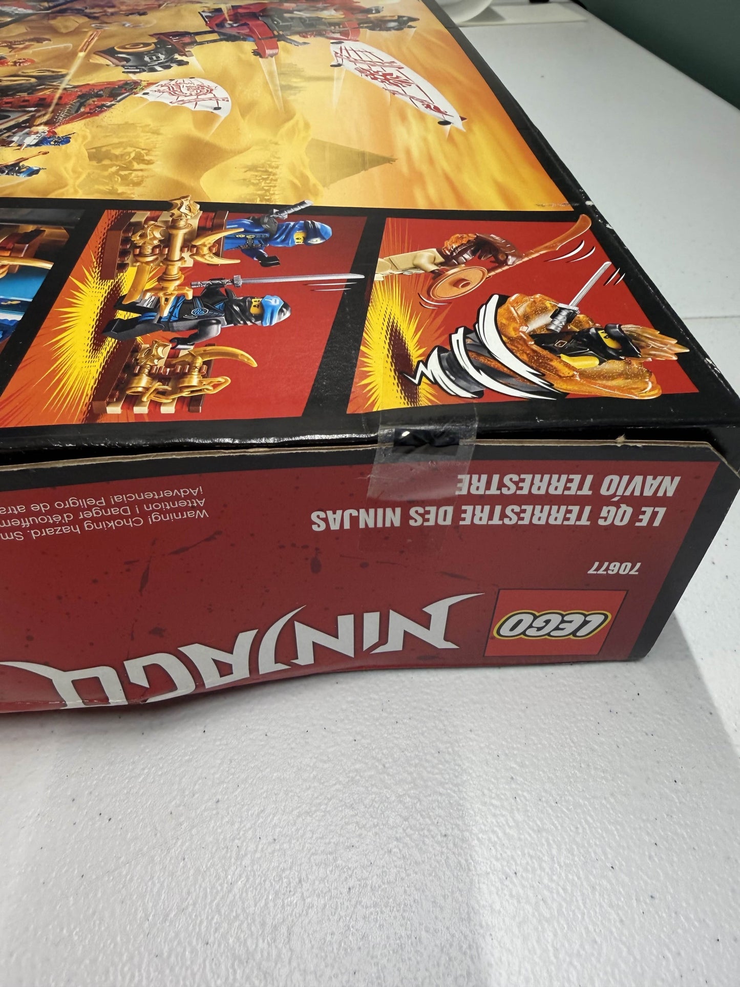 LEGO NINJAGO Land Bounty 70677 New In Sealed Dented Box